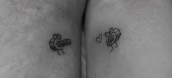 커플 타투, 헤어져도 괜찮을 디자인(?)