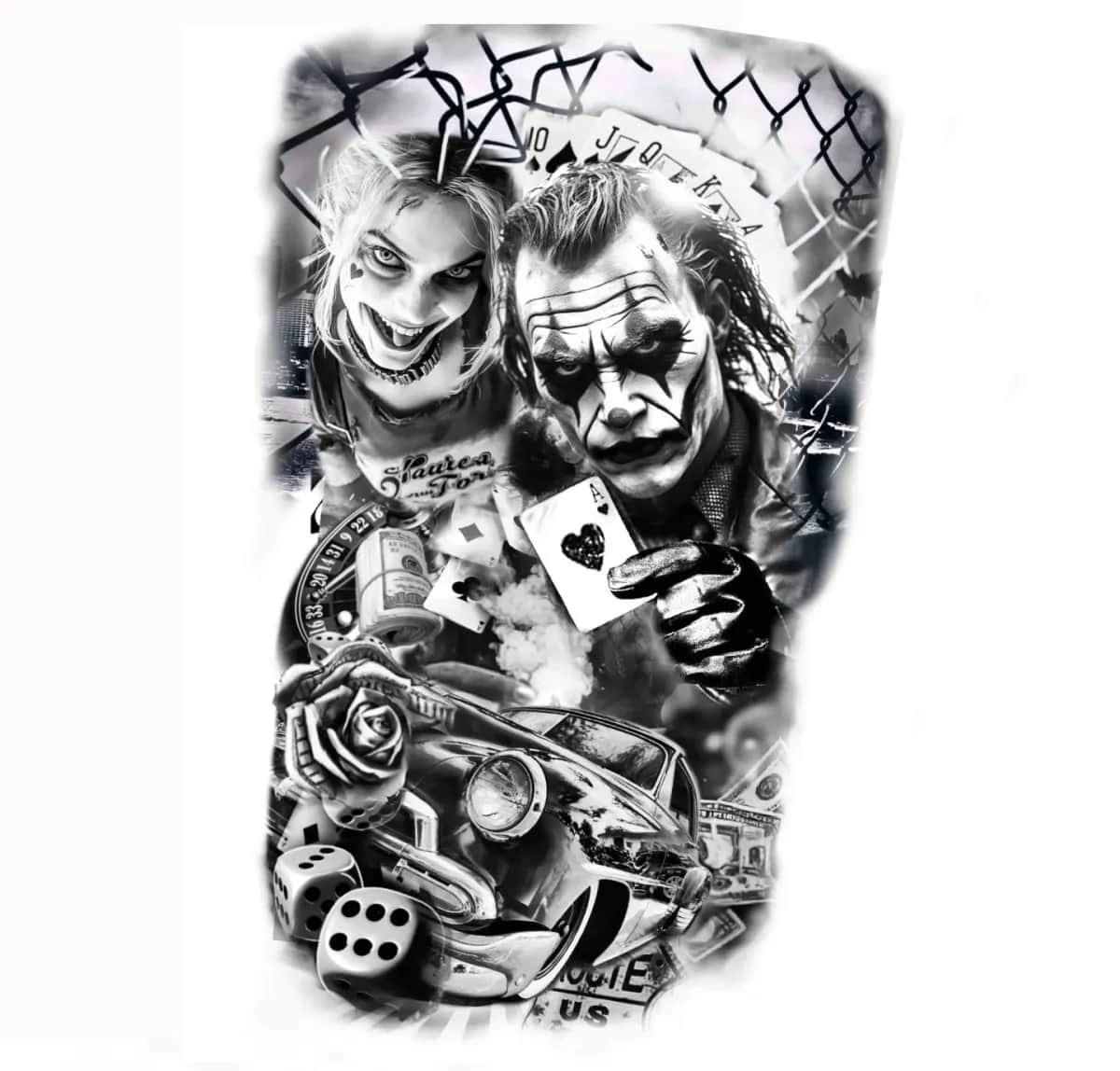 치카노타투 갬블러타투 나침반타투 달러타투 체스타투 자동차타투 할리퀸타투 인천타투 부천타투 부평타투 김포타투 최상의 작품을 만들어드립니다