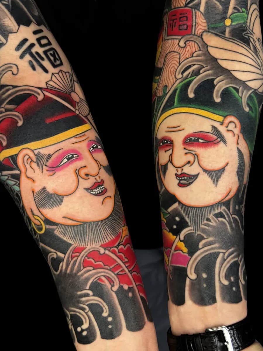 이레즈미 긴팔연장 칠복신타투 부천타투 인천타투 제로타투