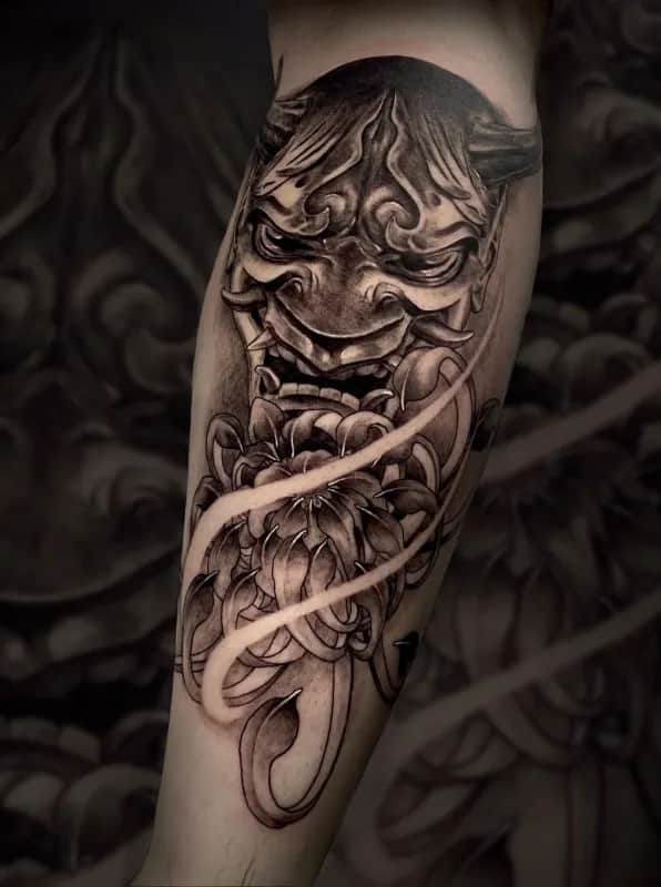 부산타투 서면타투 한야타투 국화타투 팔타투