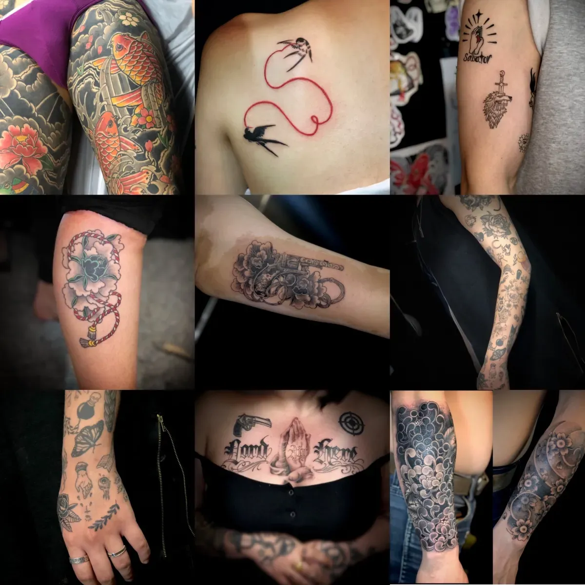 2023 묘당타투 작업물 모음