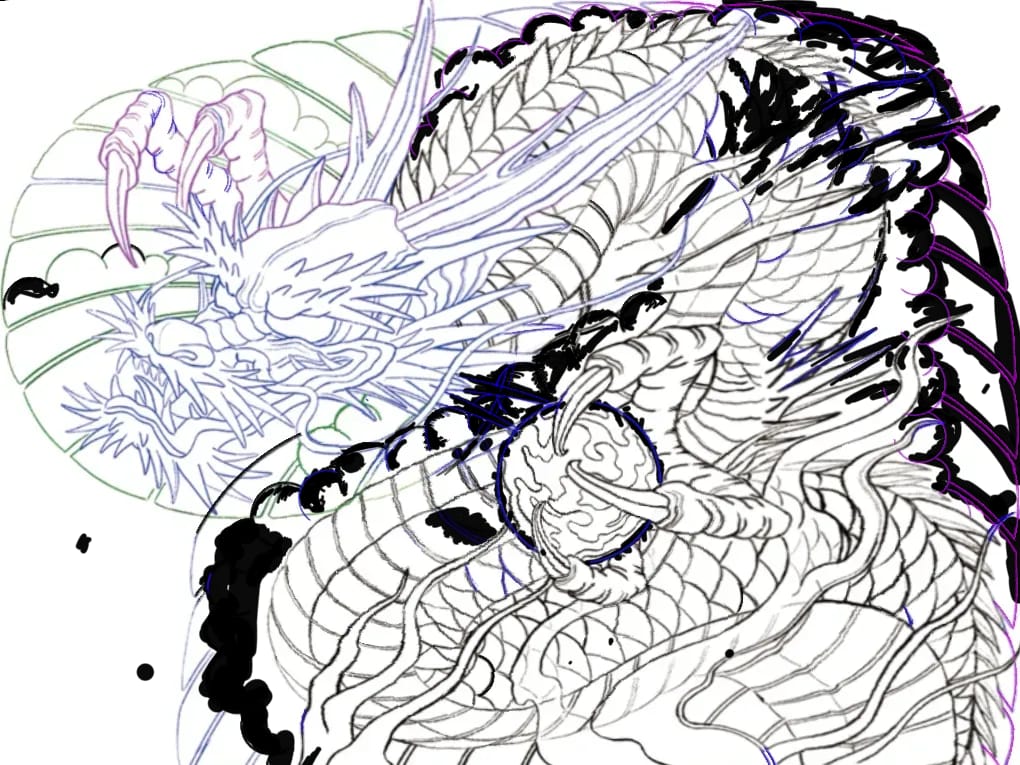 용타투 이레즈미타투 가슴반팔타투 인천타투 부평타투 부천타투 김포타투 최상의 작품을 만들어드립니다