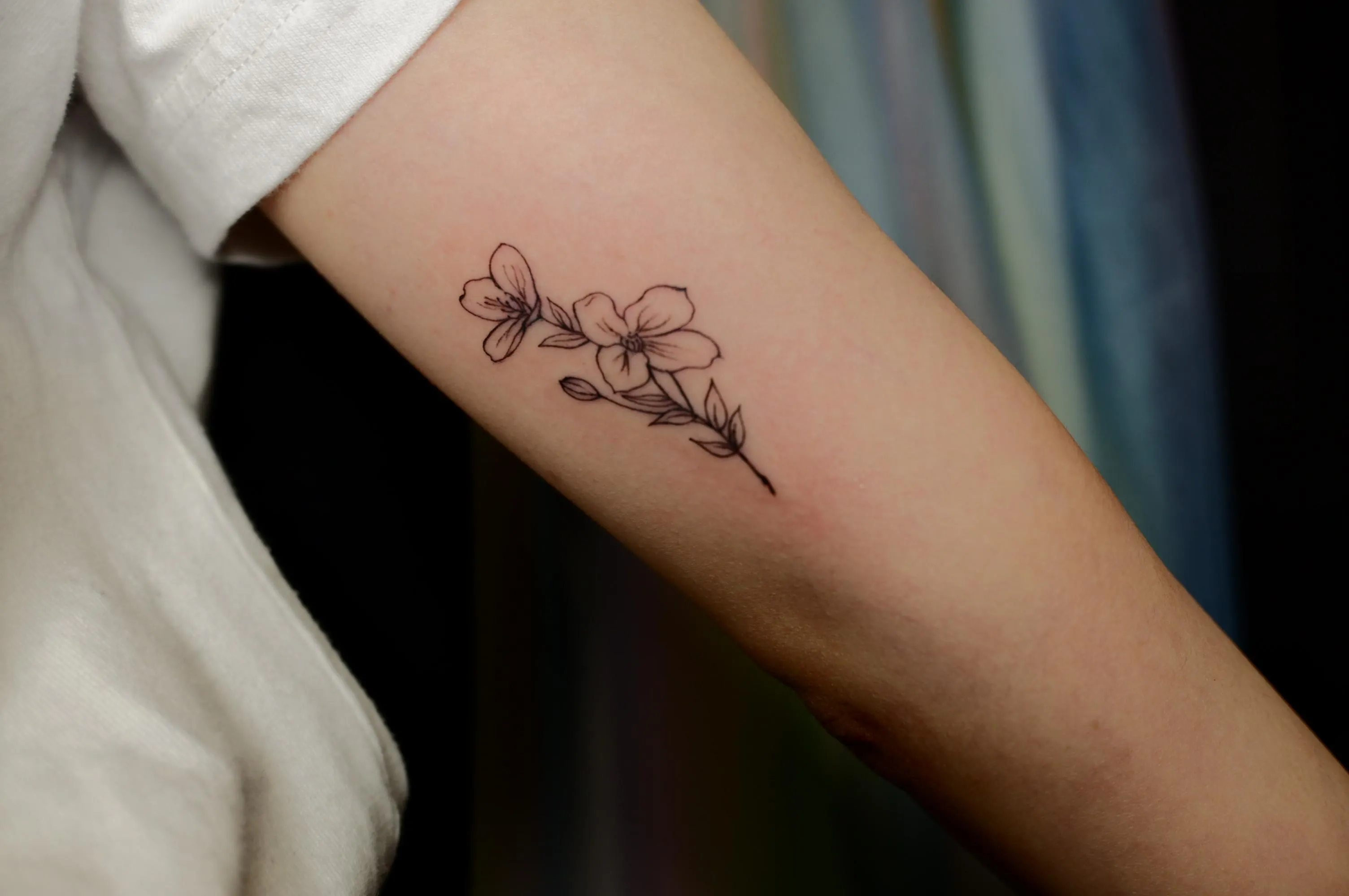 탄생화 심플타투 tattooist_petal - 1