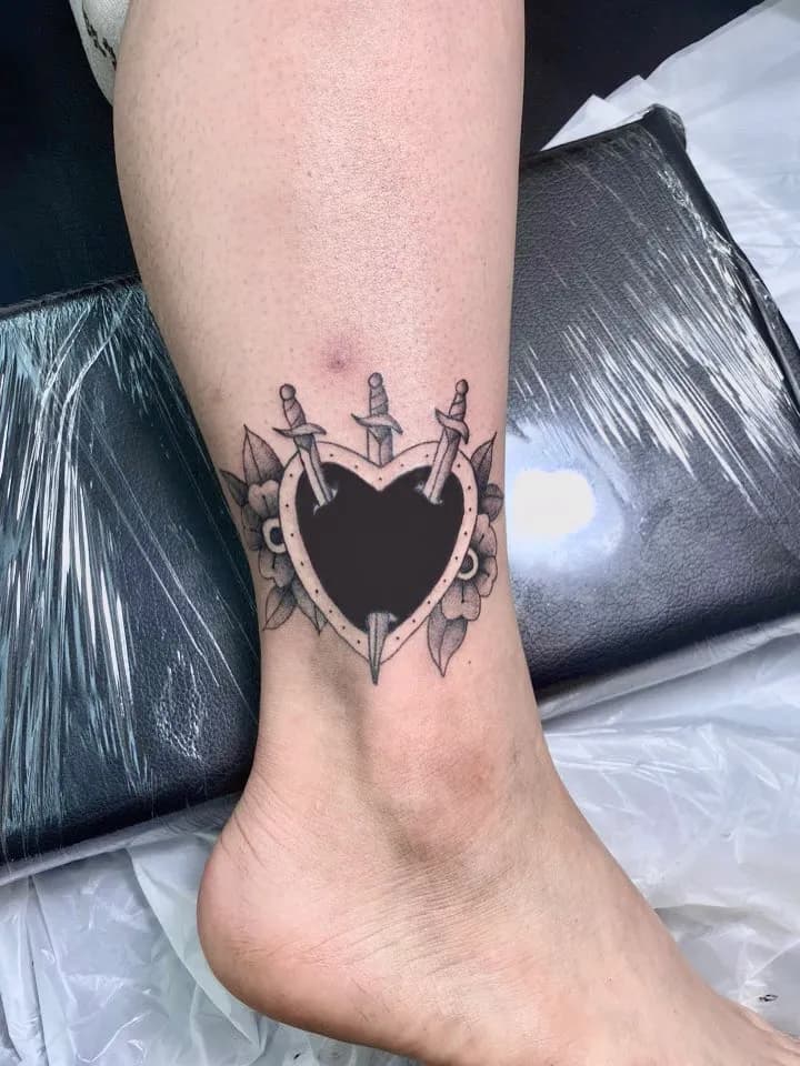 ๋ธ๋์ํฌ ํํธ+์นผ+๊ฝ